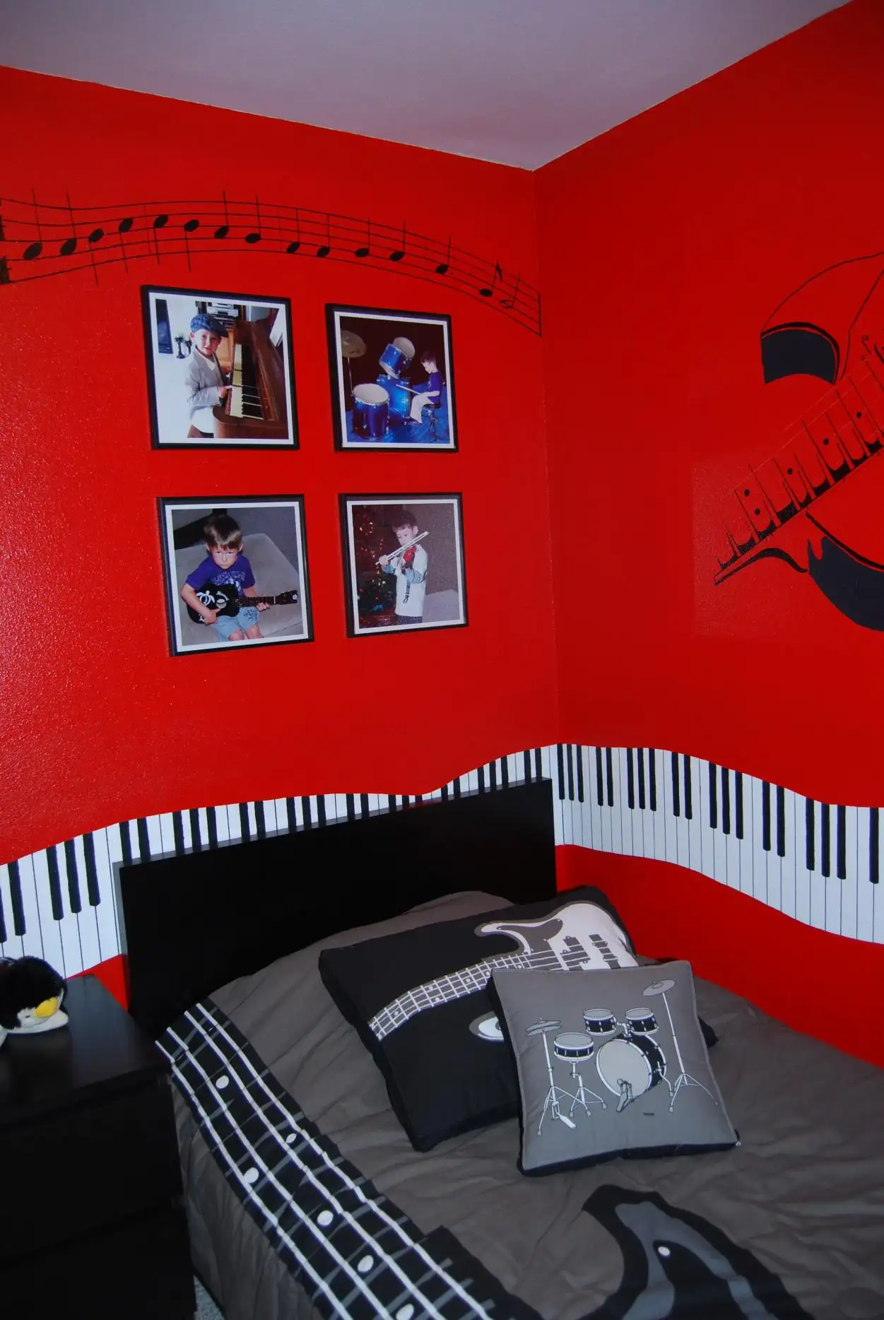 Designing a music-themed child’s bedroom