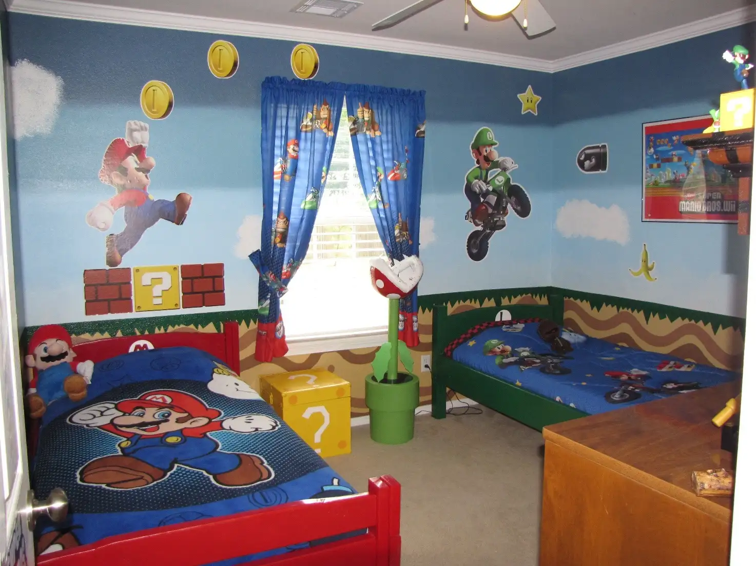 Mario Room Décor