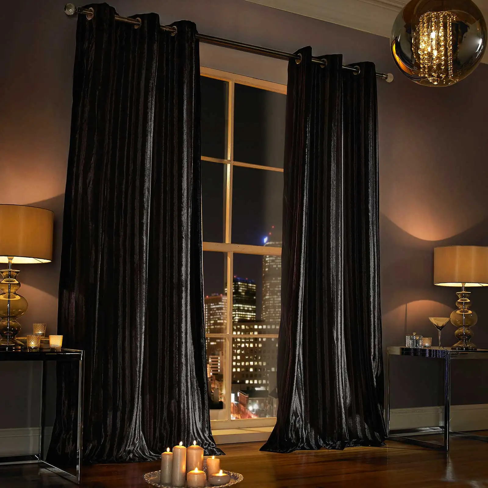 Luxury curtain panels