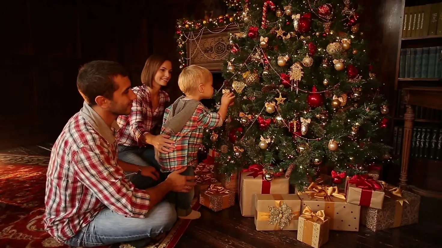 Decorating your home for Christmas with your family
