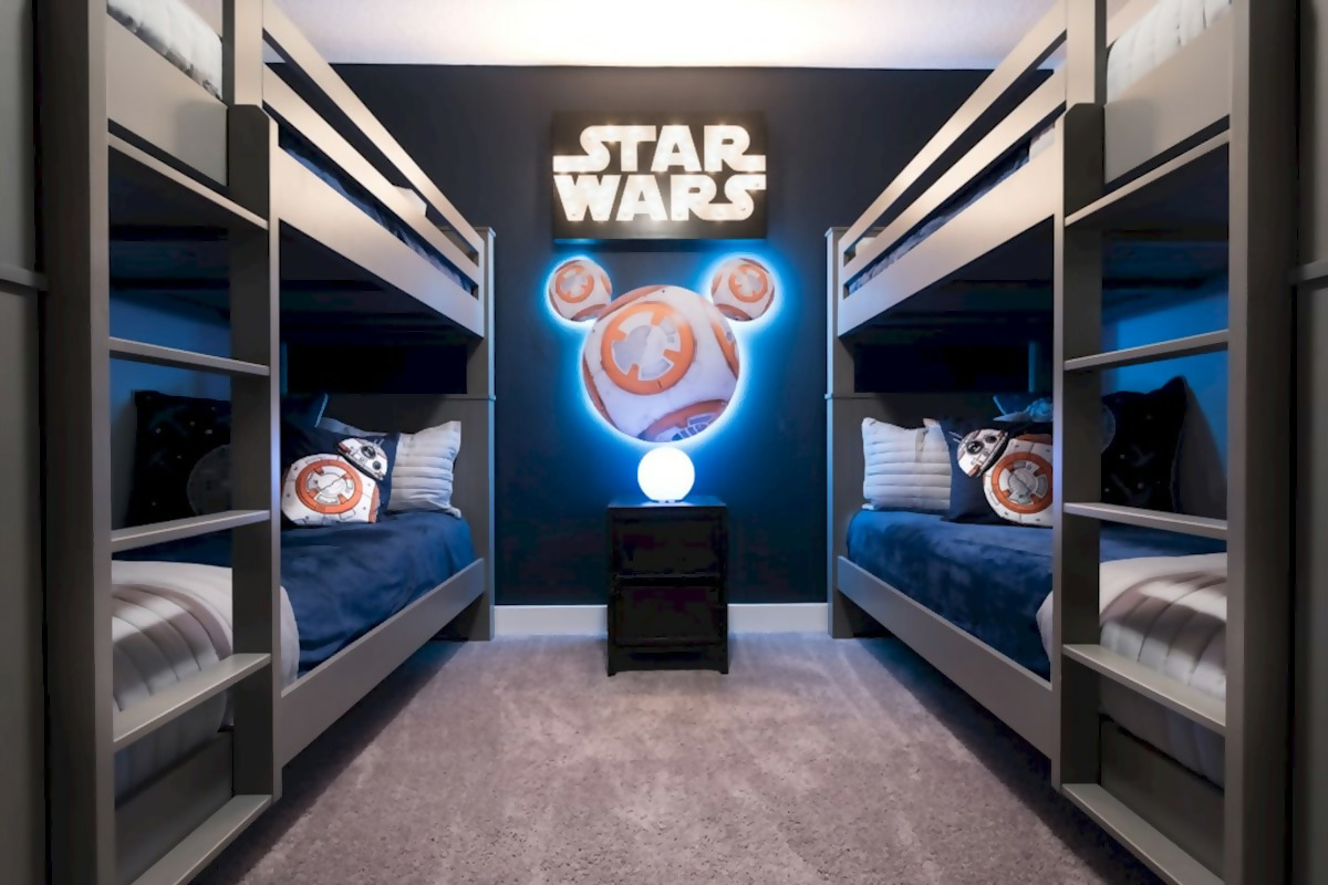 star wars bunk bed