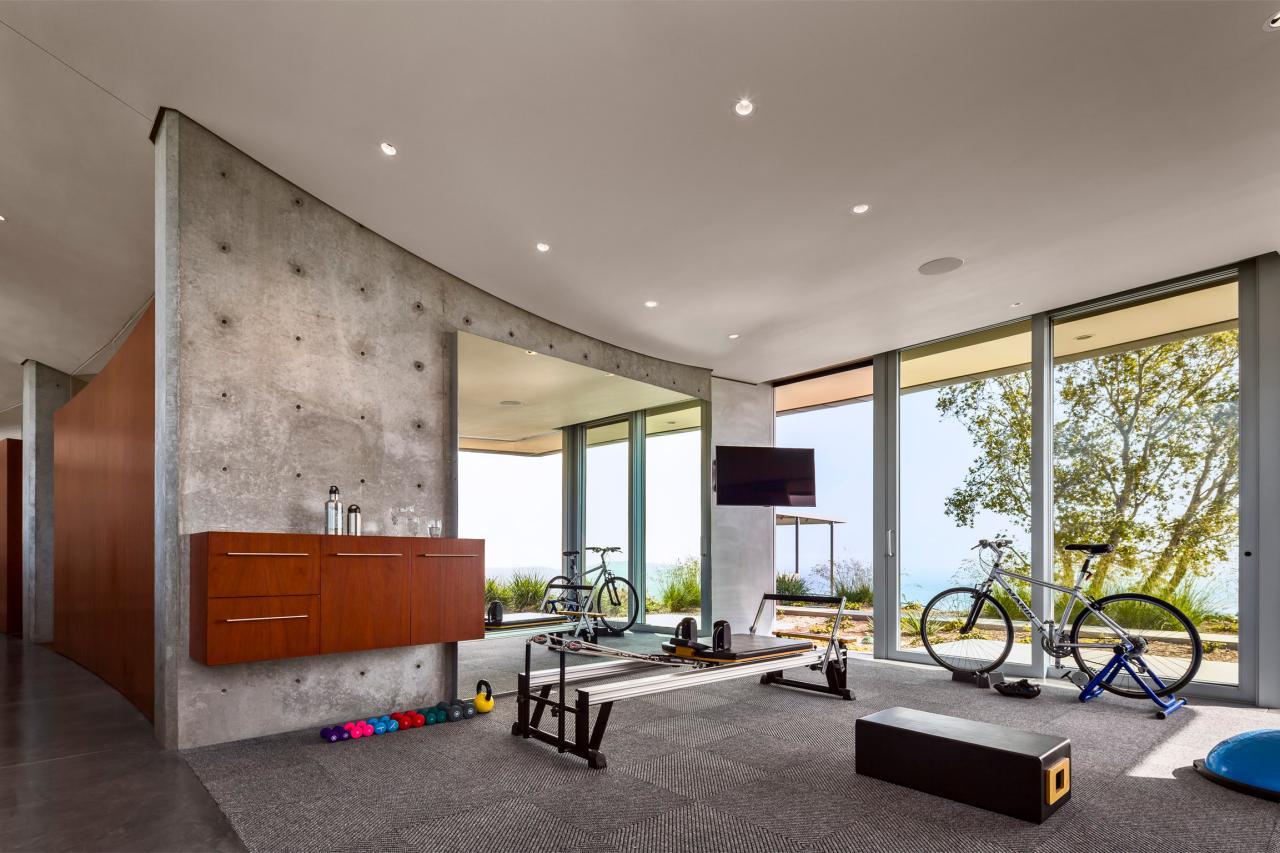 Fascinating home gym design ideas to get you rolling interior ... Home gym design