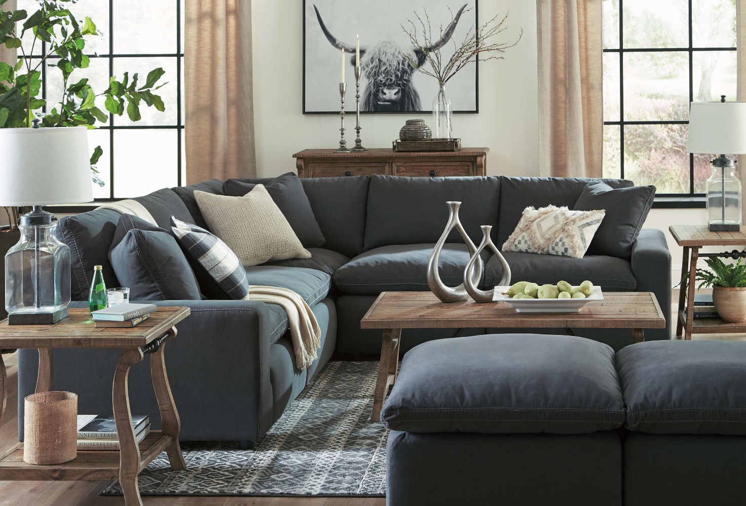 modern farmhouse style living room furniture