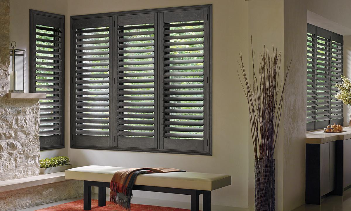 Faux Wood Plantation Shutters 1 