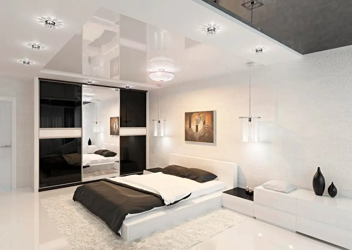 Black And White Bedroom