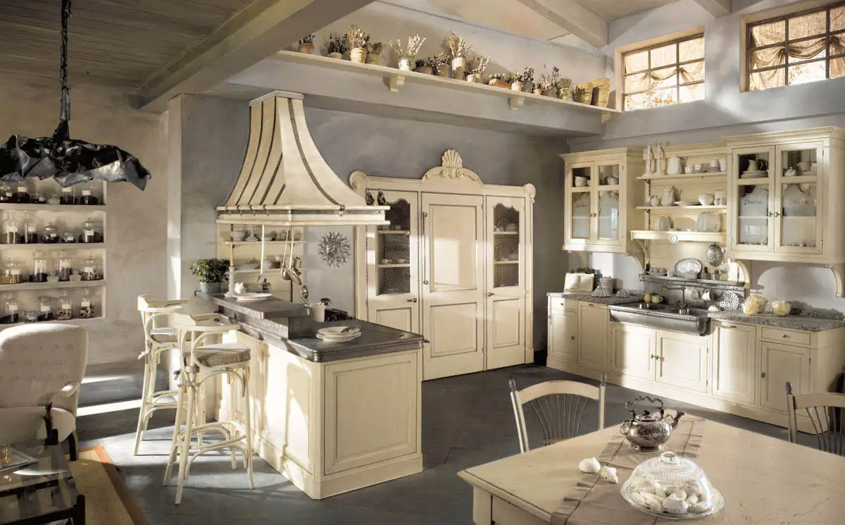 Cute French Country Style Kitchen