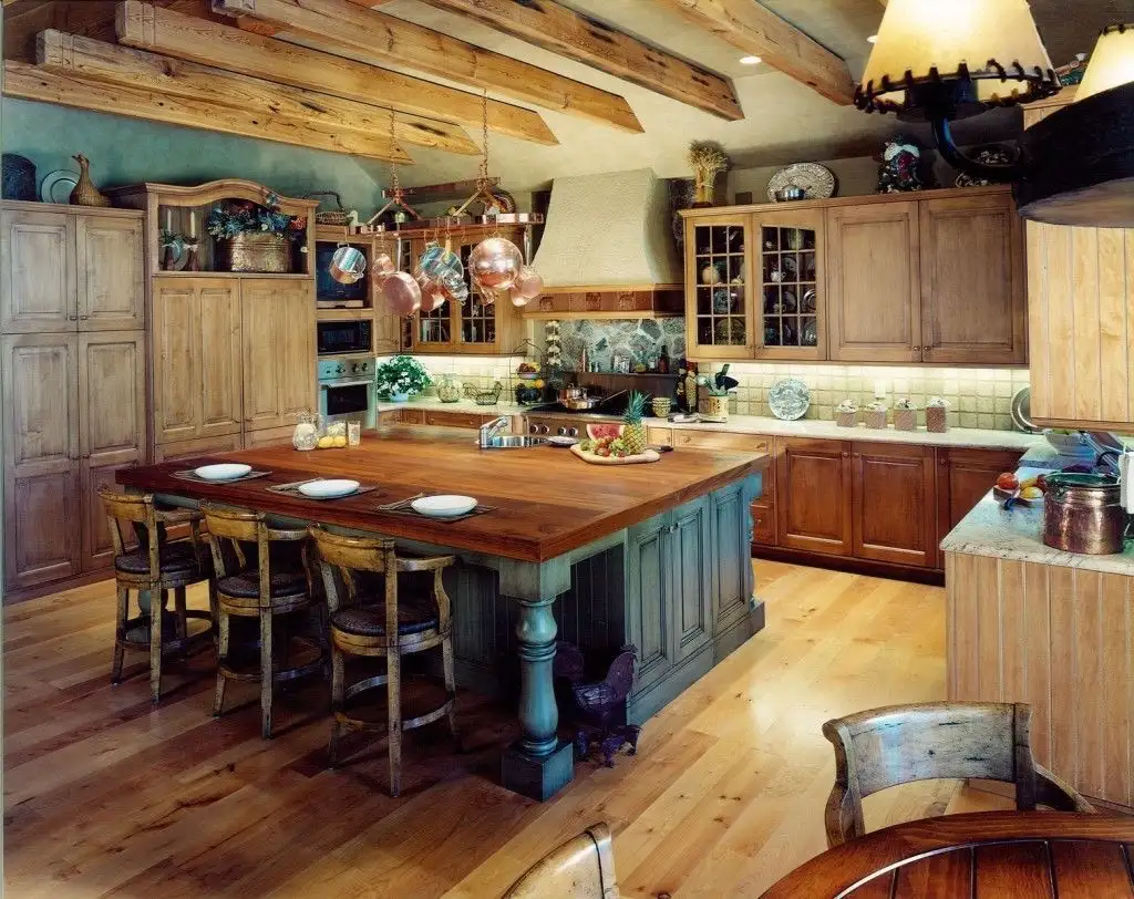 Rustic style kitchen