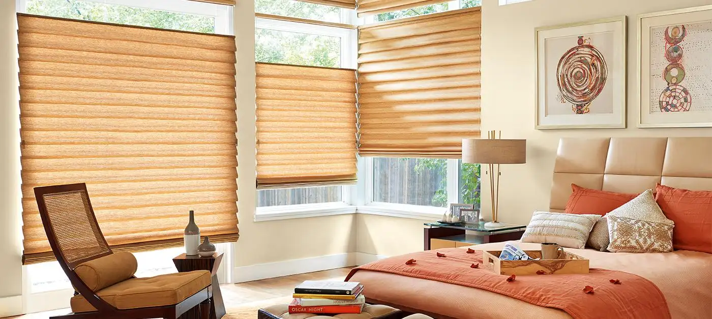 Hunter Douglas Roman shades