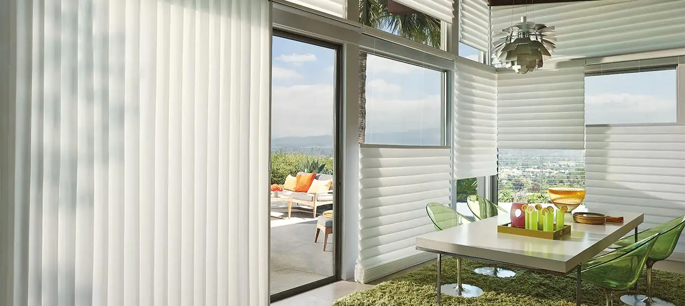 Hunter Douglas Roman shades