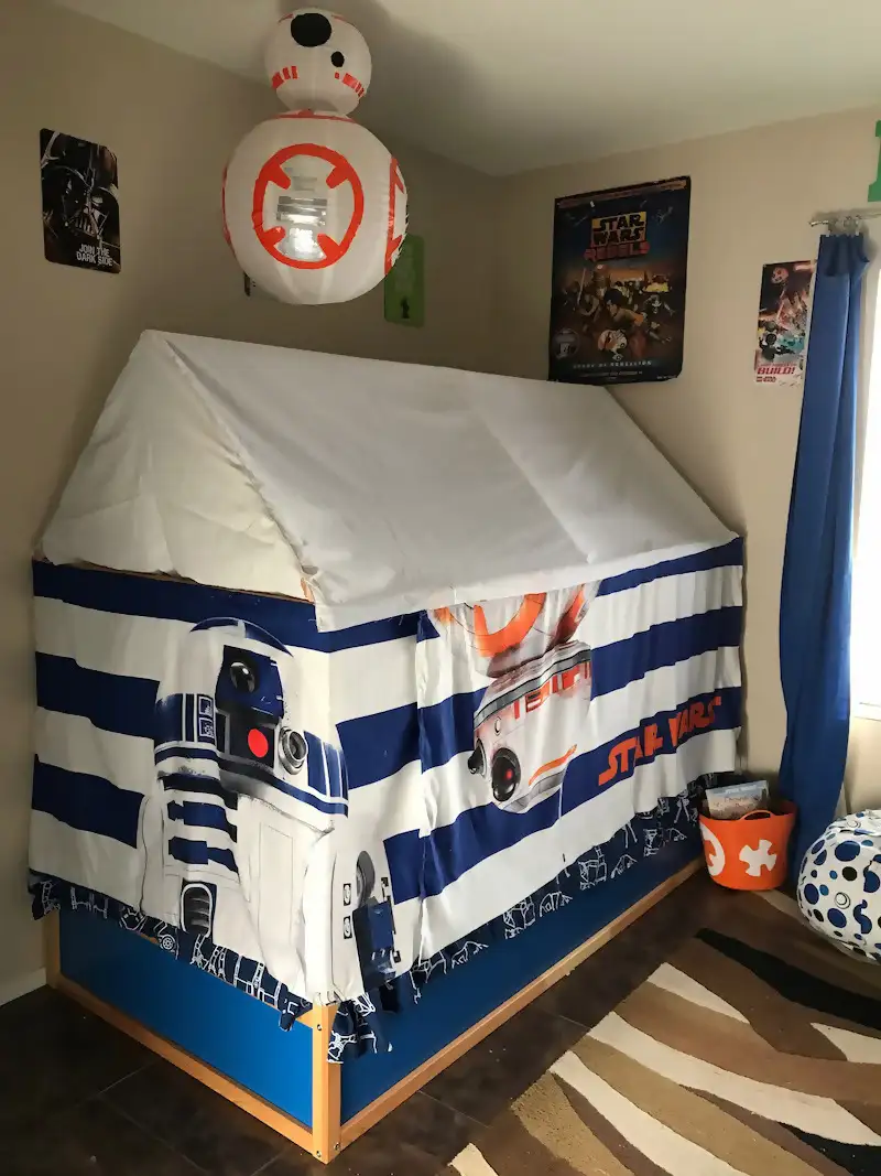 How About A Star Wars Bed Tent?