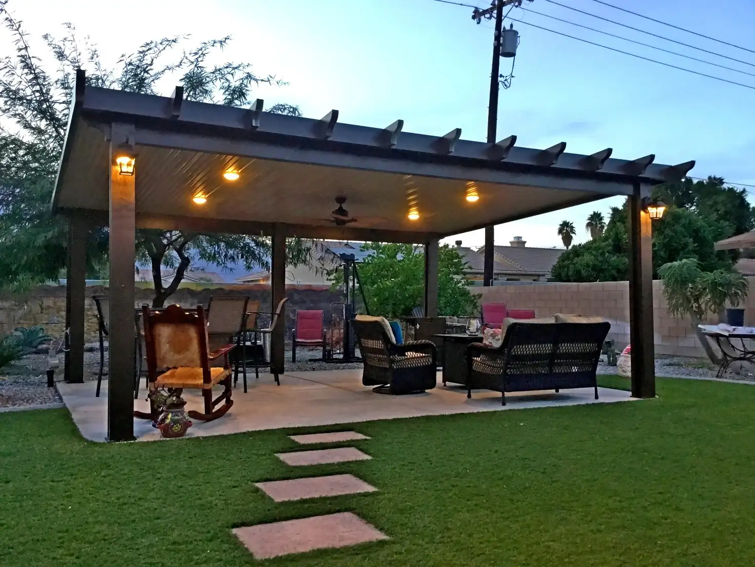 Free-Standing Patio