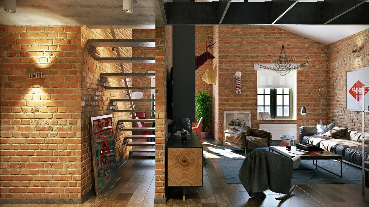 Loft Vs. Industrial Style