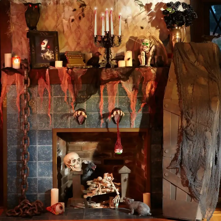 A Freaky Fireplace