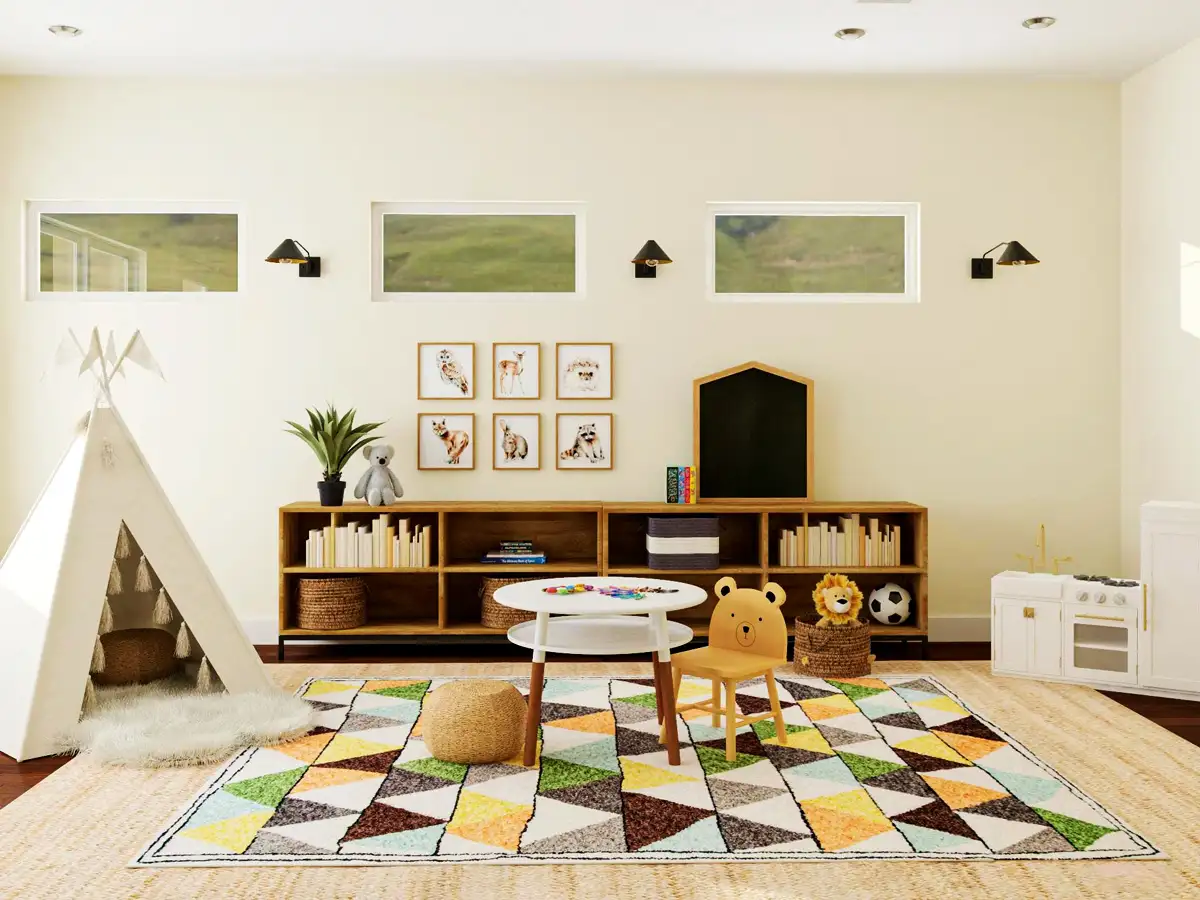 Animal-Themed Playroom