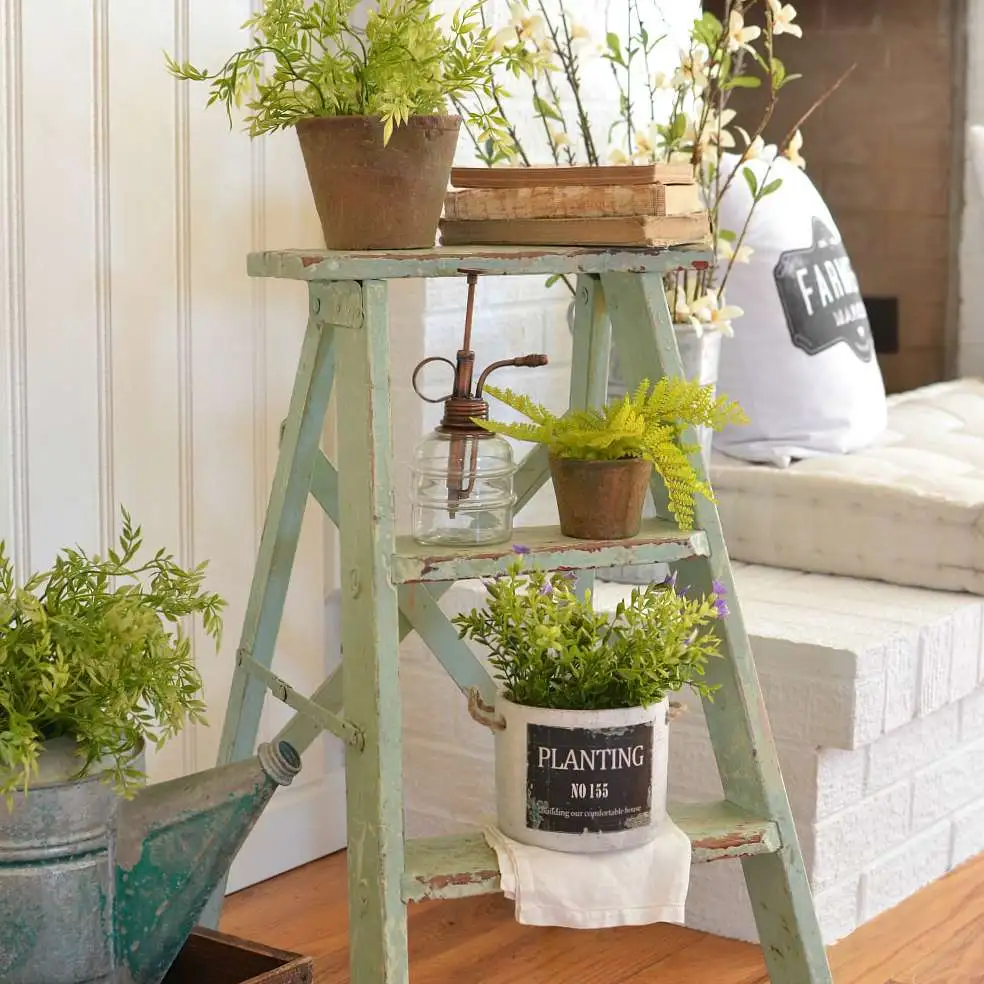 Repurpose Old Ladders