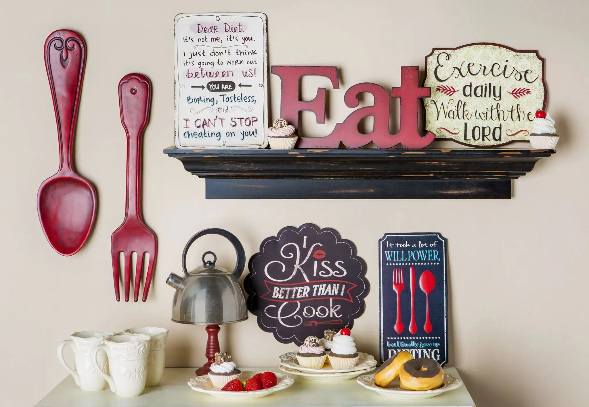 “Eat” Wall Decor