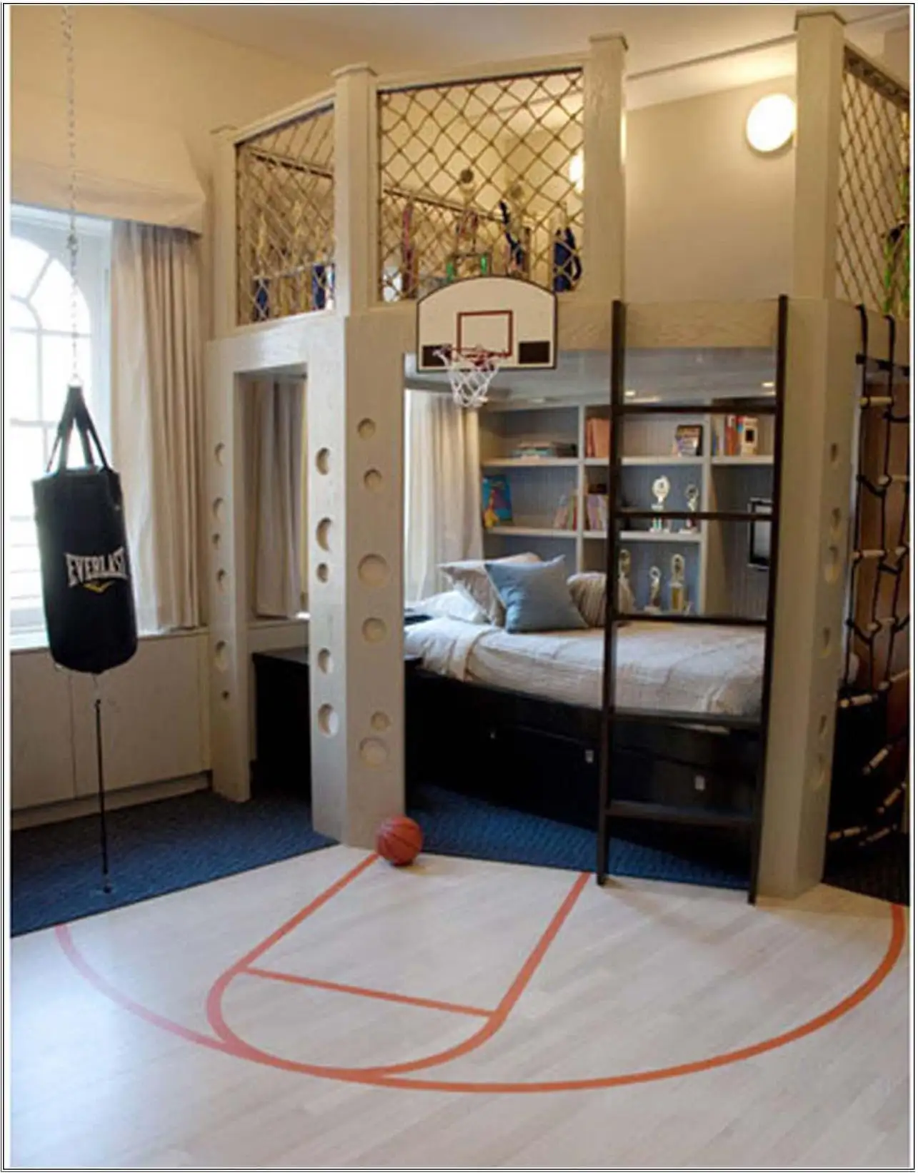 Sports-inspired teen room ideas