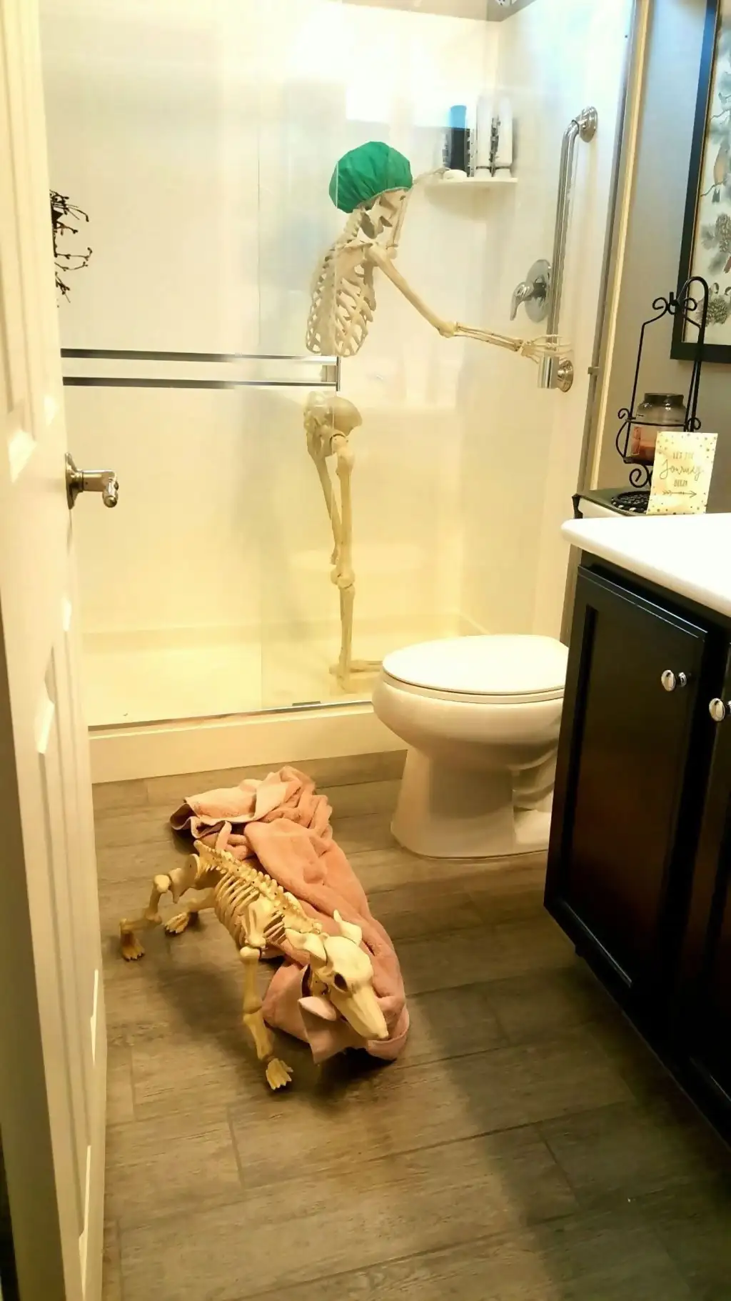 Bathroom Halloween Décor