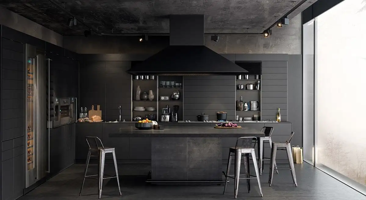 Black Kitchen Decor