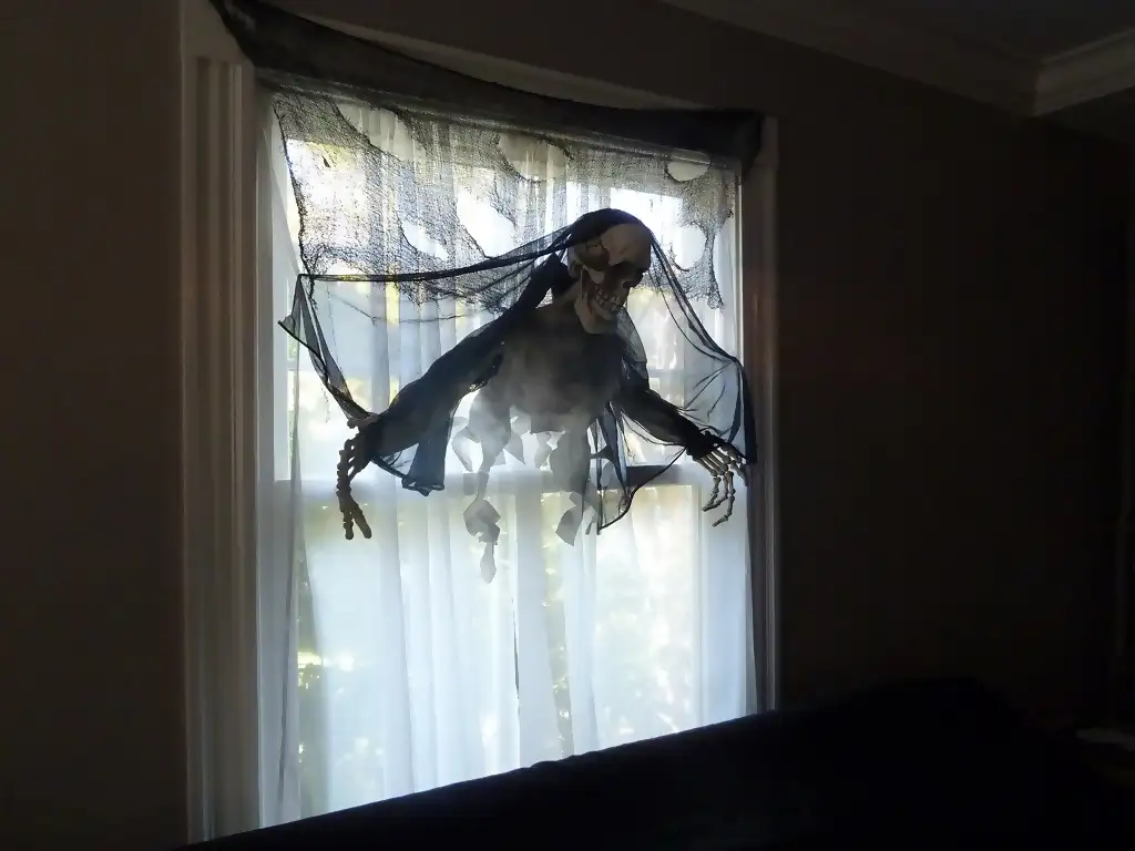 Decorate Your Windows With Creepy Items