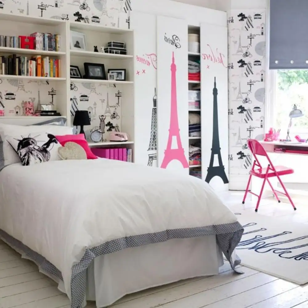 Using decals in teen rooms