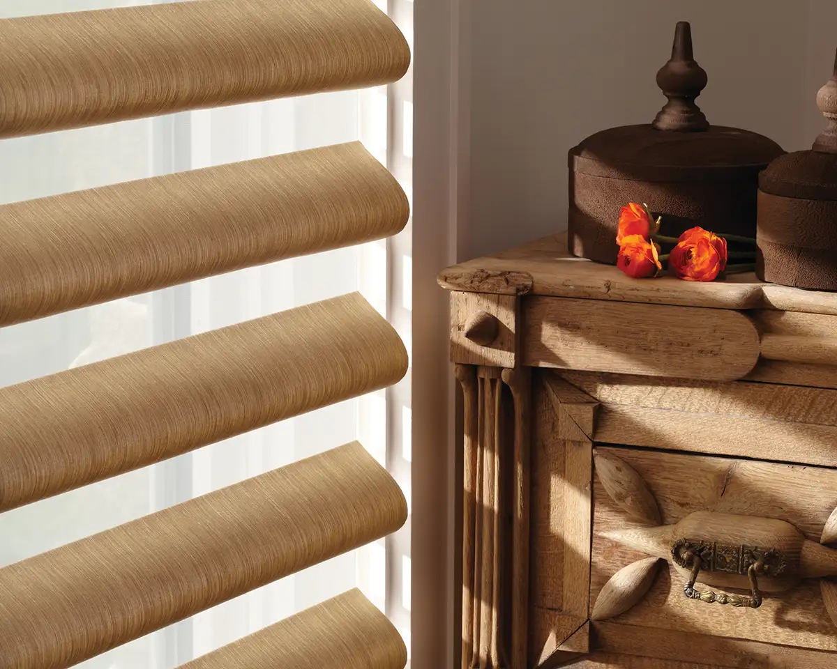 Hunter Douglas Pirouette shades