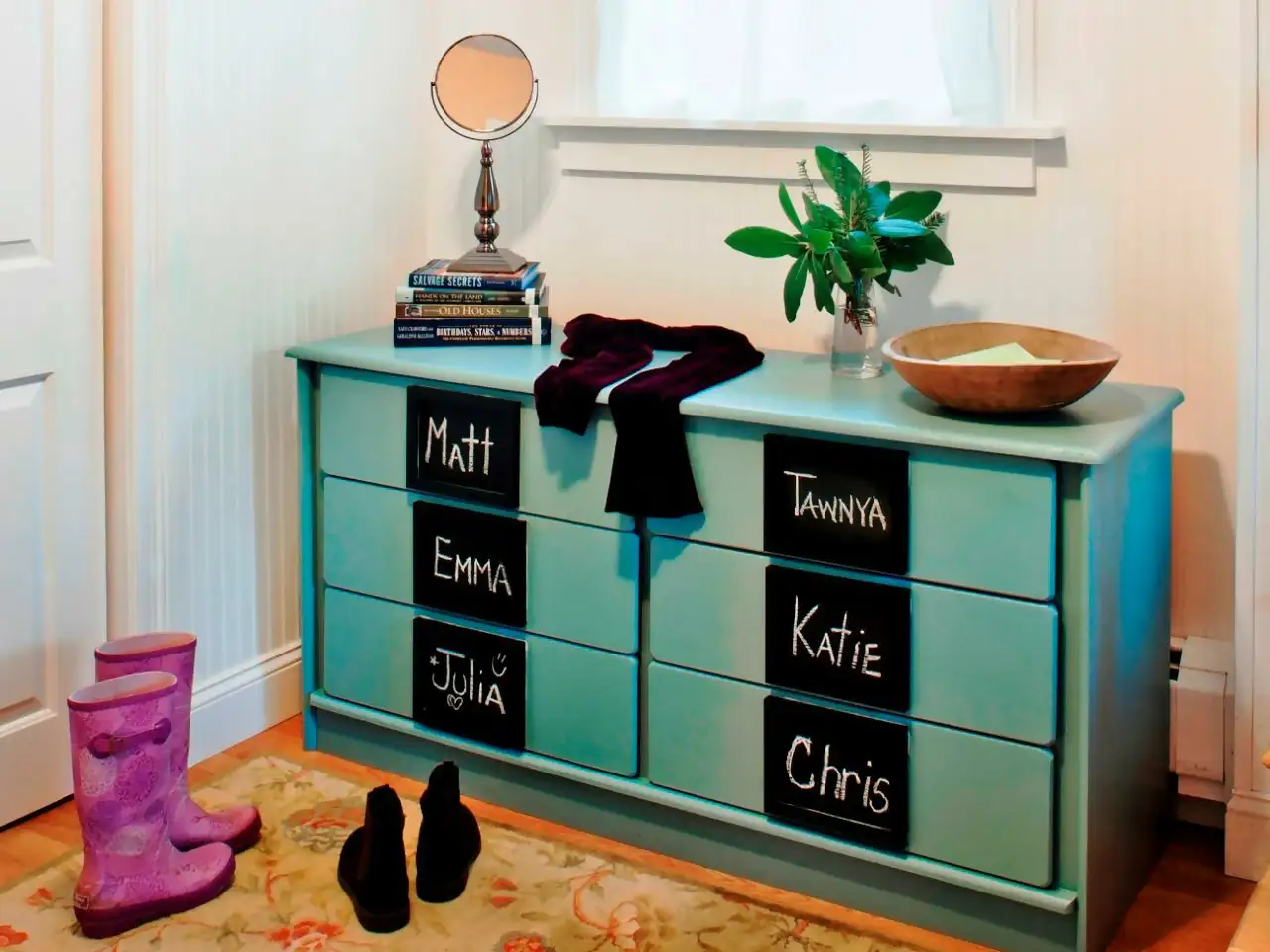 Use A Dresser To Store Shoes And Accessories