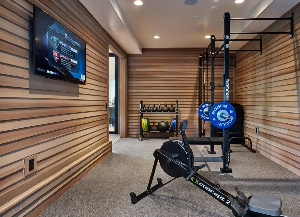 Wood Paneling for Your Home Gym