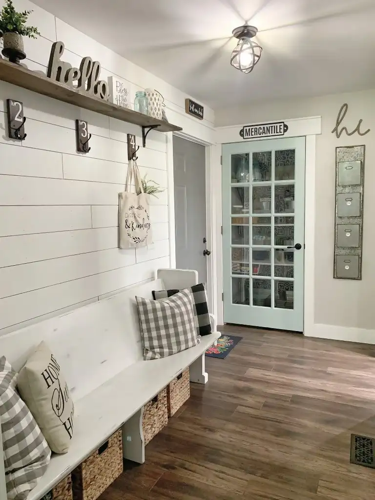 Farmhouse Mudroom