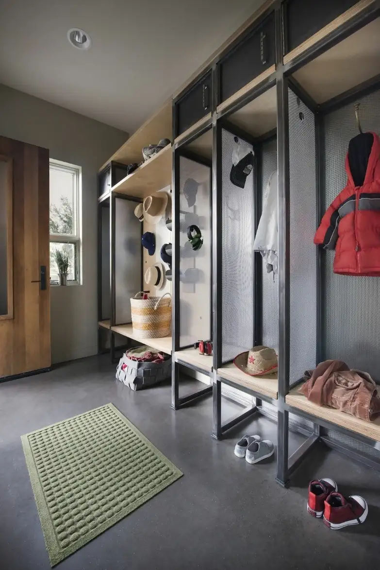 Modern Mudroom