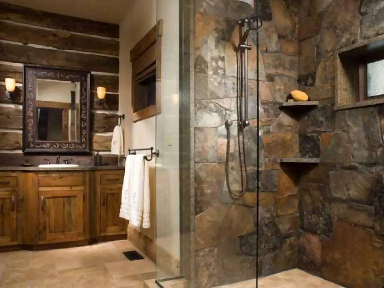 Rustic Bathroom Décor