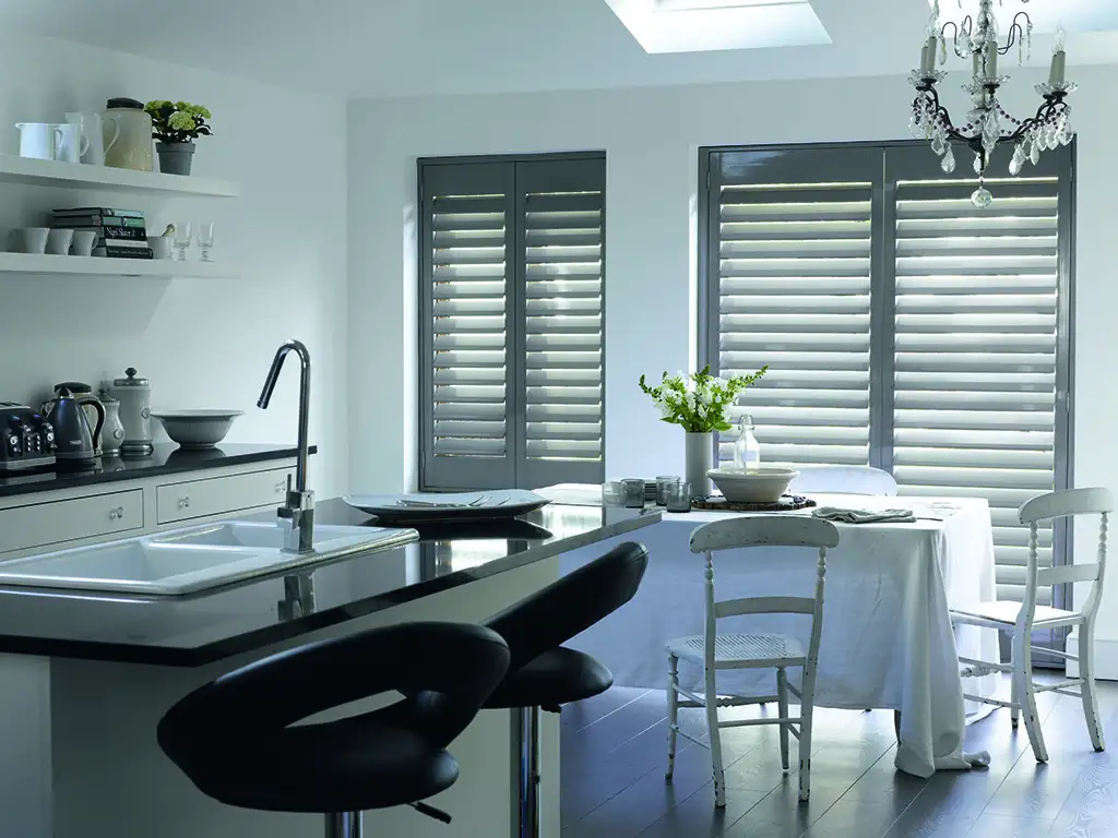 Shutters for kitchen windows