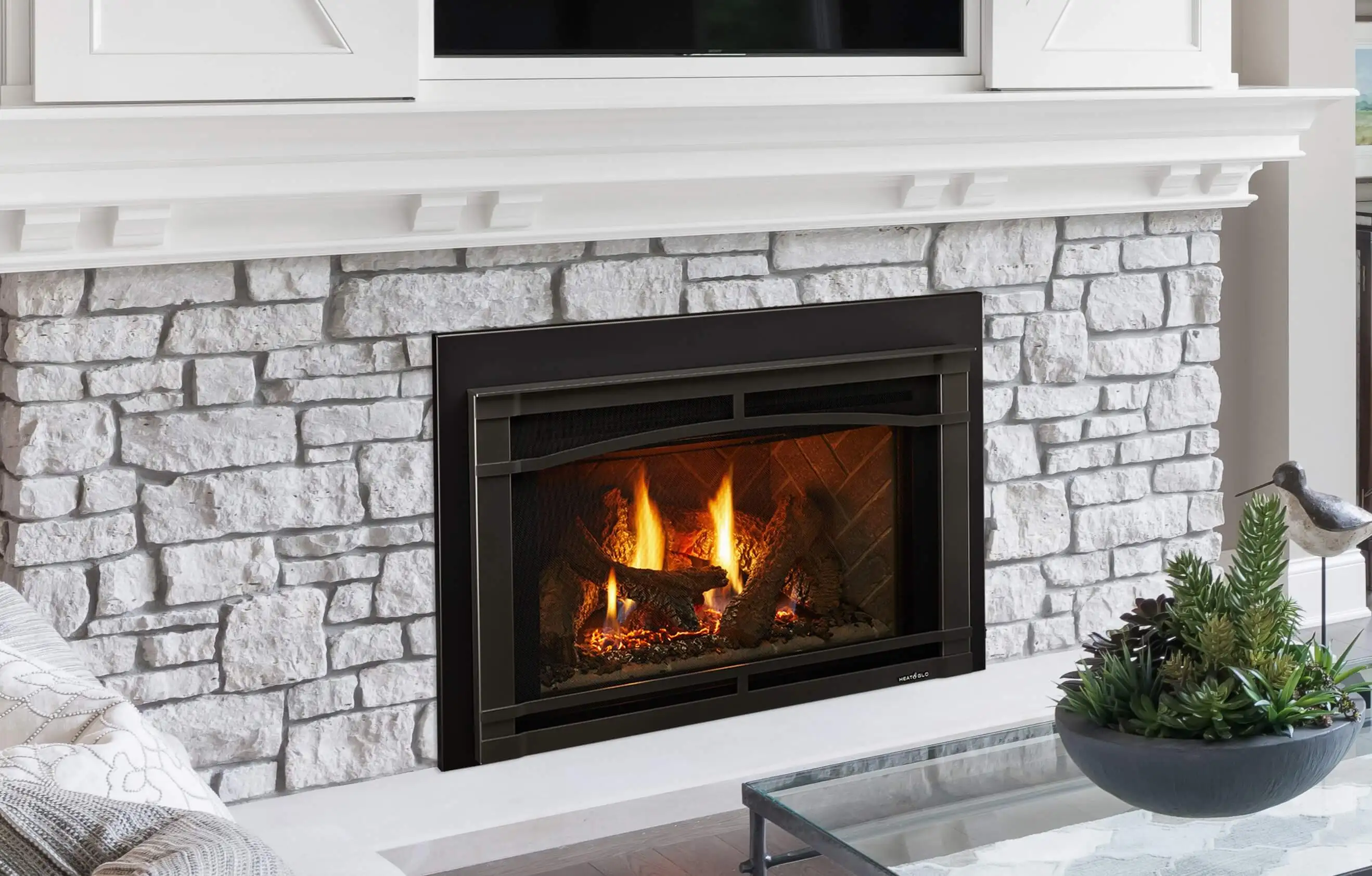 Built-in Fireplace