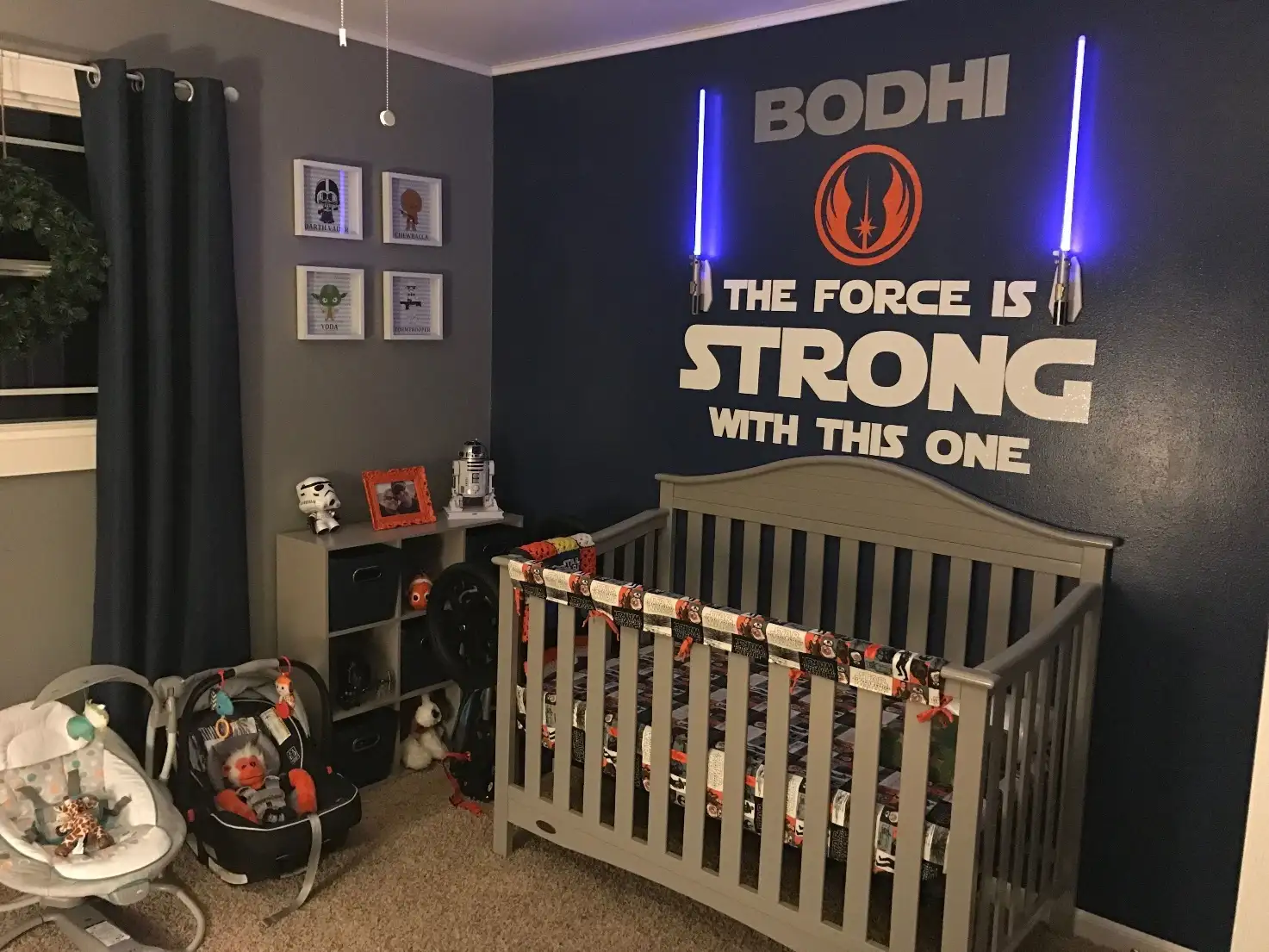 Star Wars-Themed Baby Boy Room