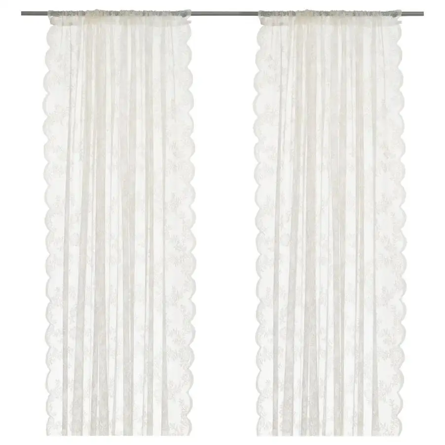 Ikea sheer curtains