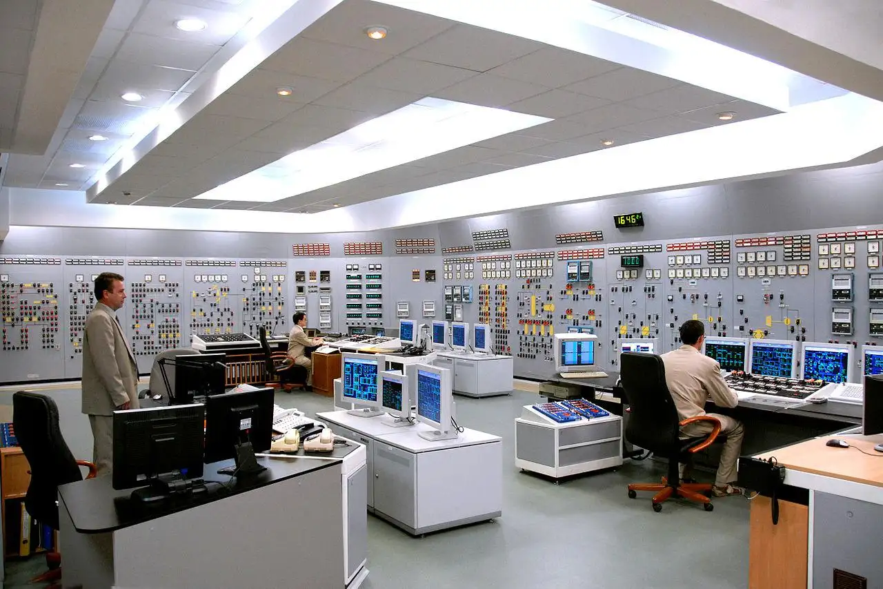Control rooms in nuclear power plants
