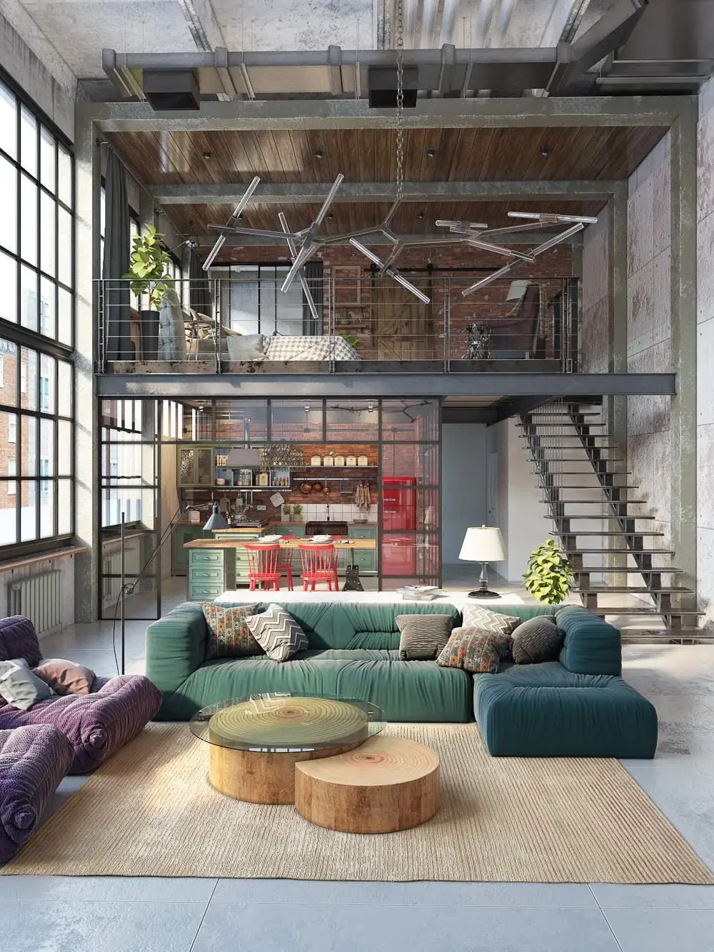 Industrial Loft Décor