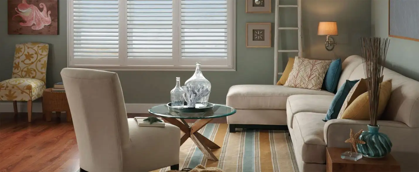 Plantation shutters for modern interiors