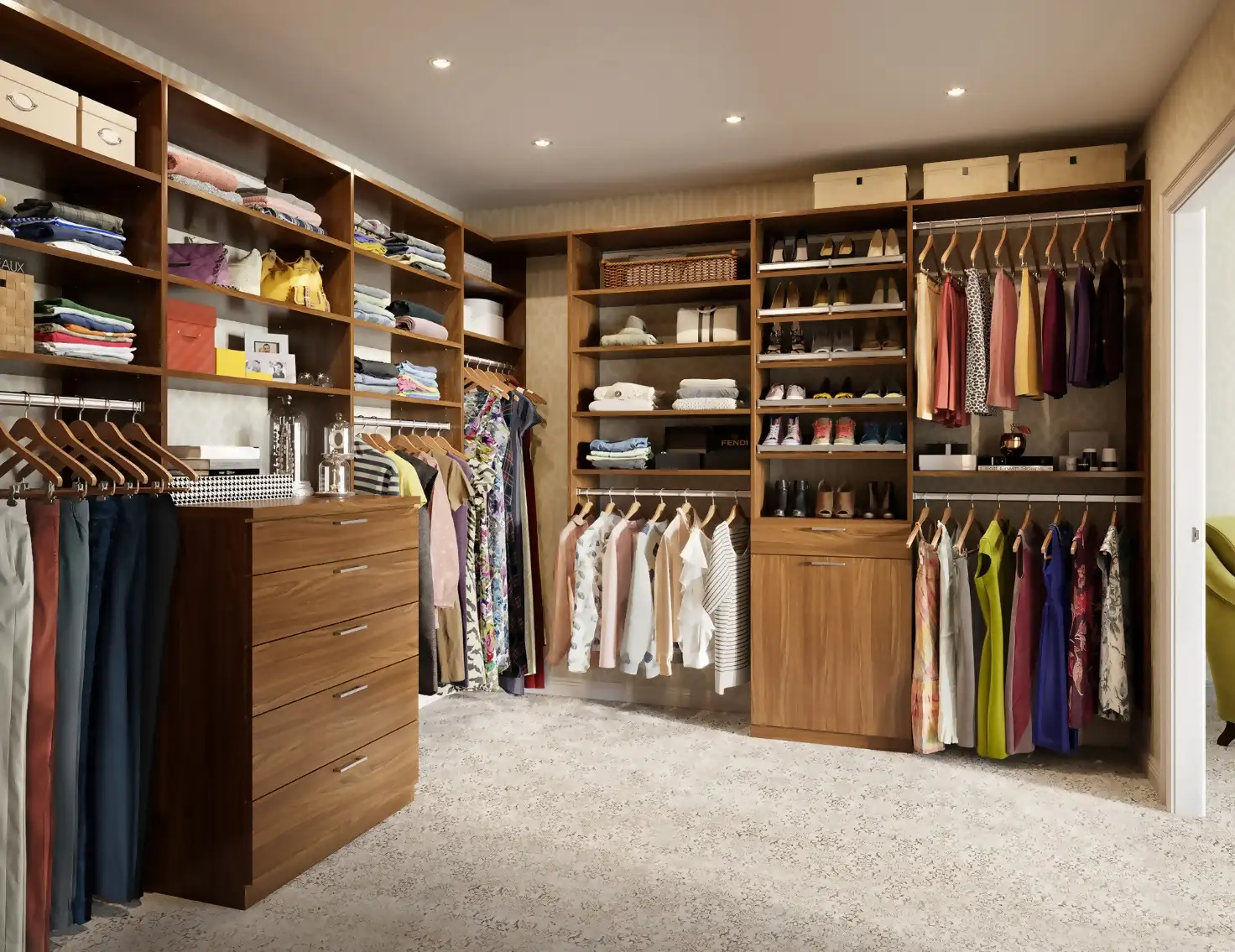 Modern Style Closet