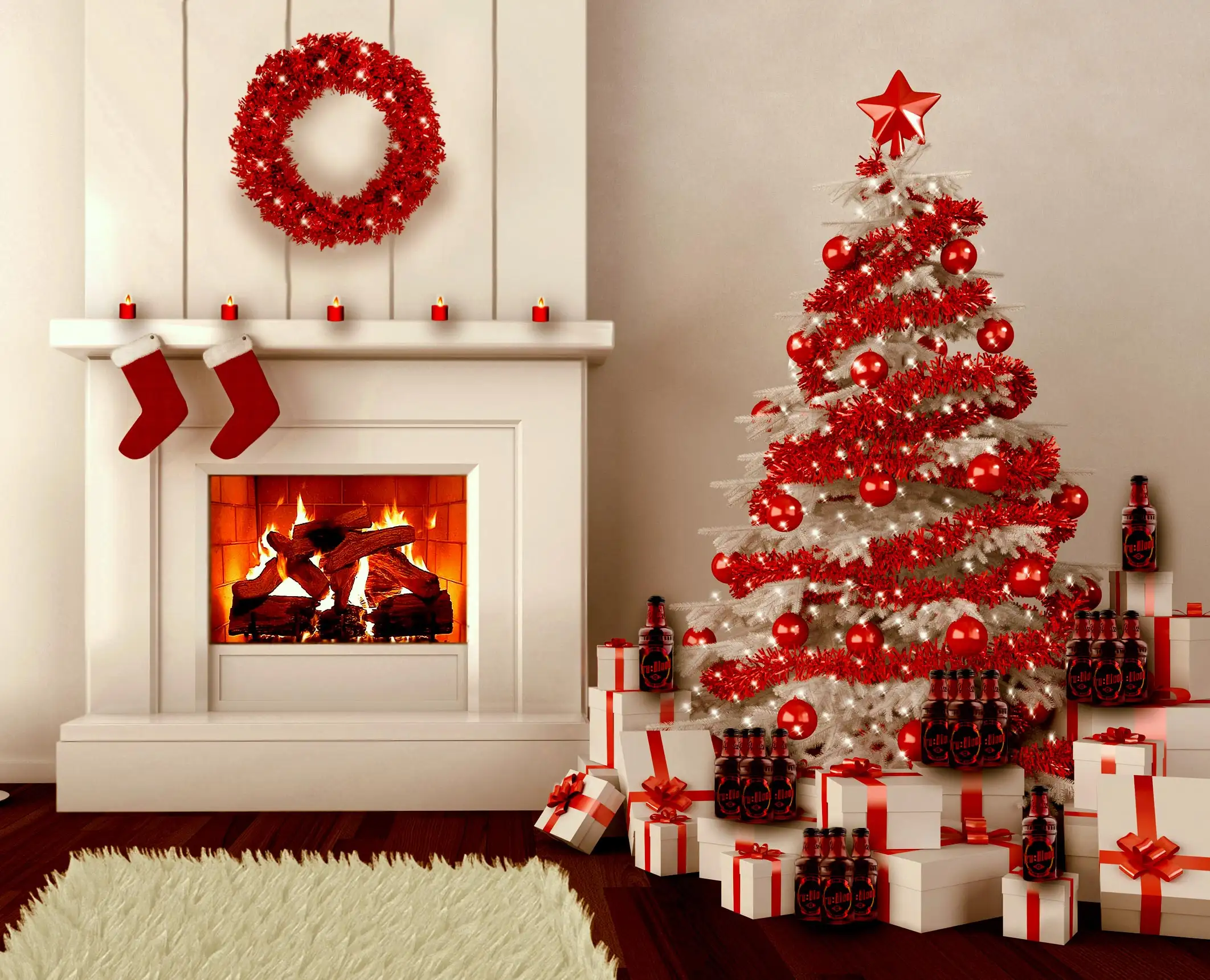 Choosing a color scheme for Christmas decorations