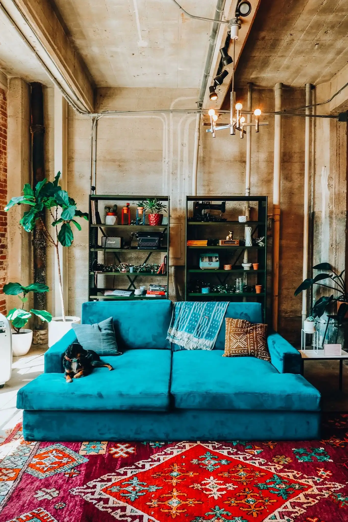 Bohemian Industrial Décor