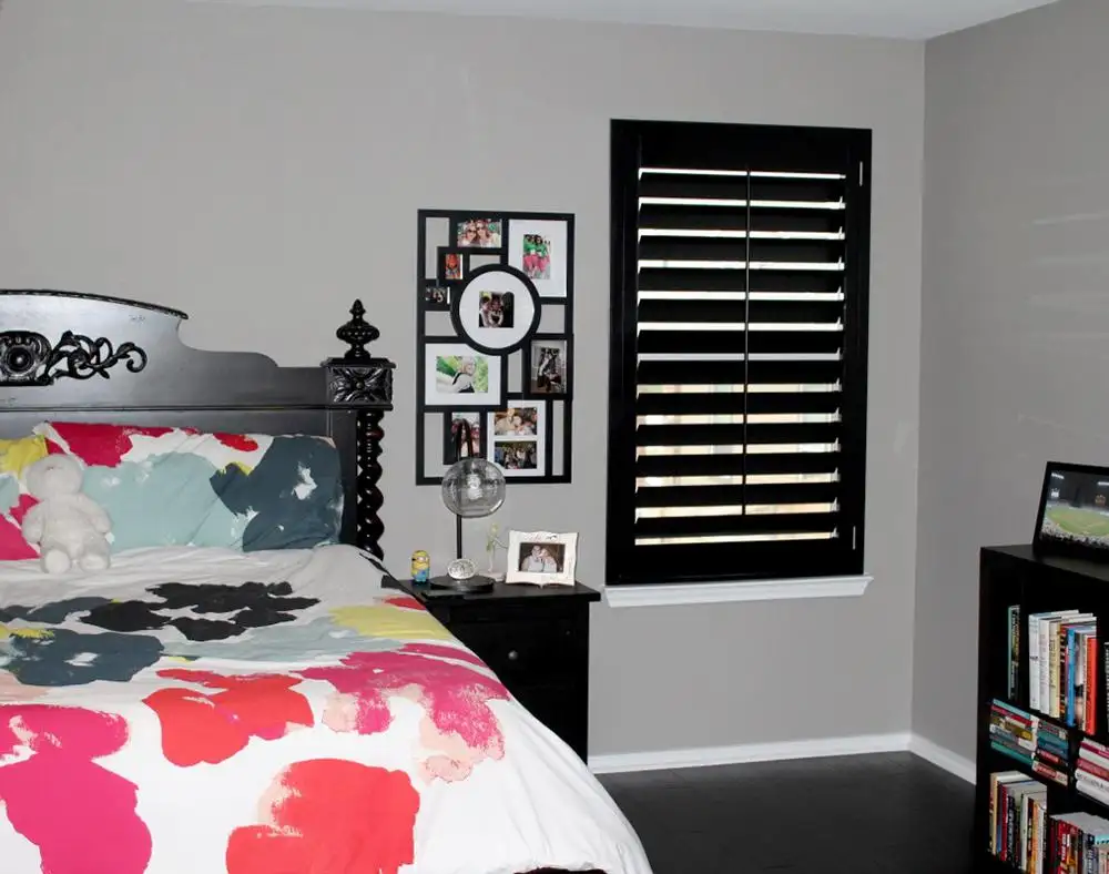 Plantation shutters for small windows