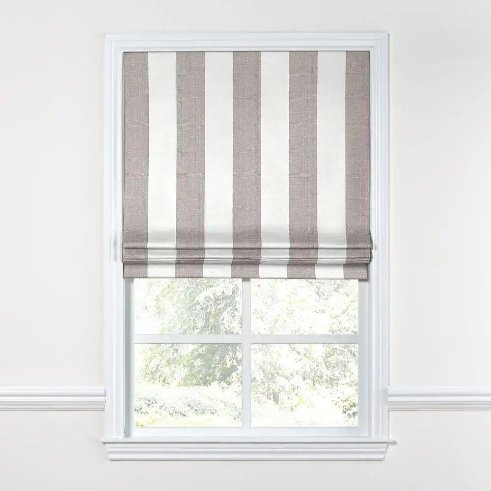 Flat Roman shades